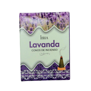 Incienso Isha Cono de Lavanda