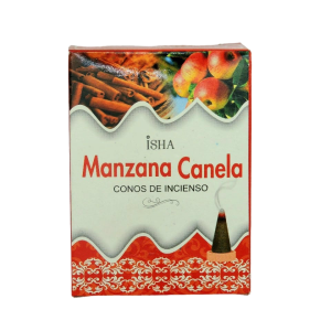 Incienso Isha Cono de Manzana Canela