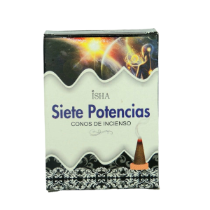 Incienso Isha Cono de Siete Potencias