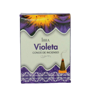 Incienso Isha Cono de Violeta