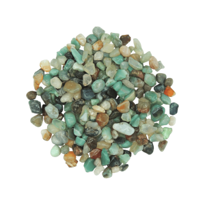 Ágata verde frío calidad "B" #1 de 1.5cm a 2cm