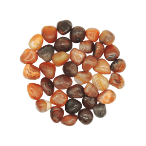 Ágata cornalina oscura calidad "B" #3 de 2.5cm a 3cm