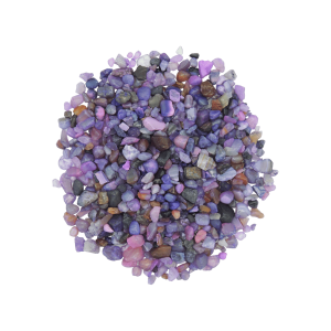 Ágata morada calidad "B" #00 de .3cm a .5cm