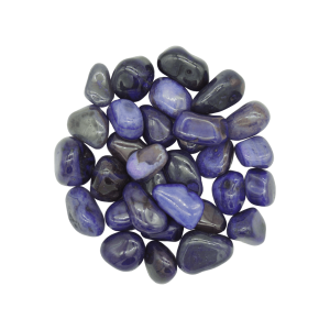 Ágata morada calidad "B" #4 de 2.8cm a 3.5cm