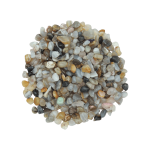 Ágata natural calidad "B" #00 de .3cm a .5cm