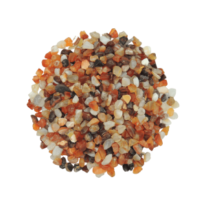 Ágata roja calidad "B" #00 de .3cm a .5cm