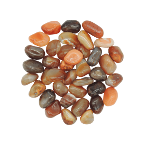 Ágata roja calidad "B" #3 de 2.5cm a 3cm