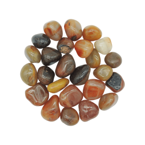 Ágata roja calidad "B" #4 de 2.8cm a 3.5cm