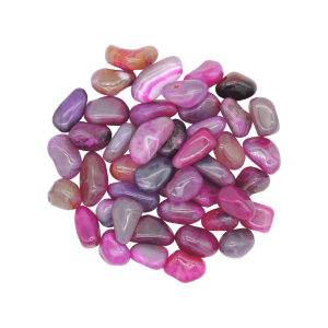 Ágata rosa calidad "B" #3 de 2.5cm a 3cm