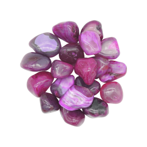 Ágata rosa calidad "B" #4 de 2.8cm a 3.5cm