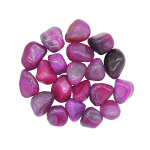 Ágata rosa calidad "B" #5 de 3cm a 3.5cm