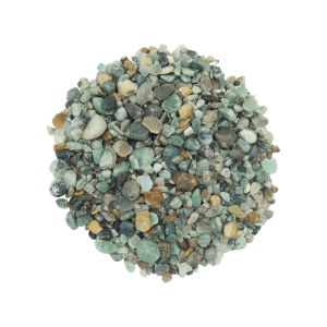 Esmeralda verdoso calidad "B" #00 de .3cm a .5cm