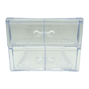 Estuche de plástico para bisutería | 4 divisiones