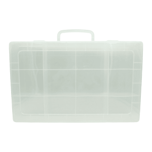 Estuche de plástico para bisutería | 12 divisiones