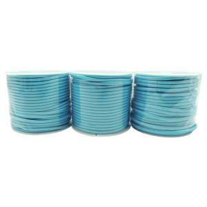 Hilo encerado azul 2mm | 10 mts