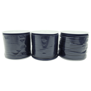 Hilo encerado azul marino 2mm | 10 mts