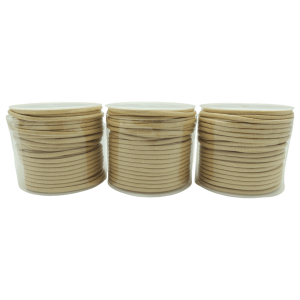 Hilo encerado beige 2mm | 10 mts