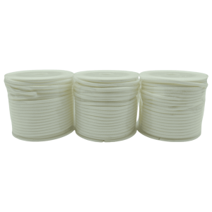 Hilo encerado blanco 2mm | 10 mts