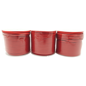 Hilo encerado rojo 2mm | 10 mts