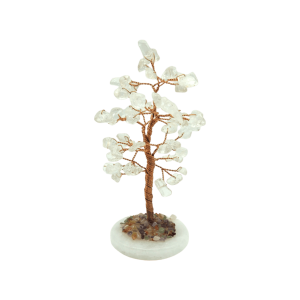 Arbolito de cuarzo cristal | 6cm x 14cm