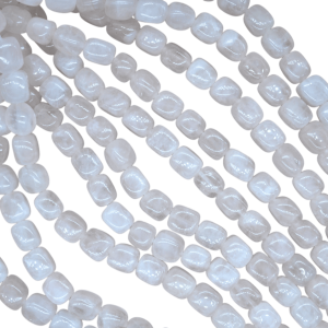 Tira de cuarzo rosa en forma de rectángulo | 8mm x 10mm