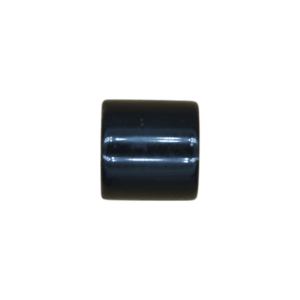 Tubo con  perforación de piedra obsidiana | 9mm x 9mm