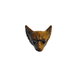 Dije de lobo de ojo de tigre