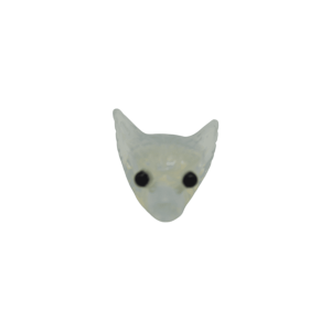 Dije de lobo de piedra luna (opalita)