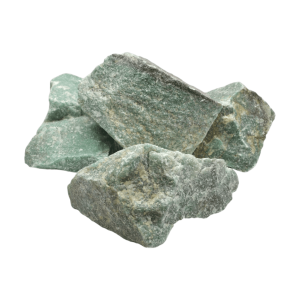 Cuarzo verde en bruto calidad A