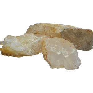 Cuarzo hematoide en bruto