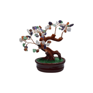 Arbolito de cuarzo mixto | 9cm x 16cm