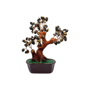 Arbolito de piedra ojo de tigre | 11cm x 19cm