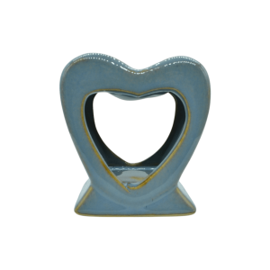 Difusor de cerámica en forma de corazón | Color azul