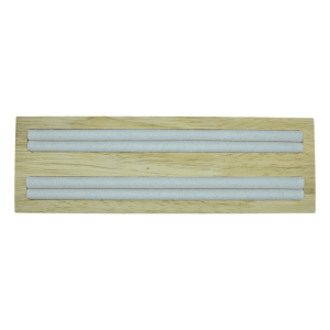 Exhibidor para anillos de madera | 19cm x 6cm