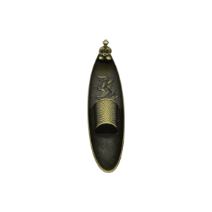 Incensario de aleación tipo canoa | color marrón