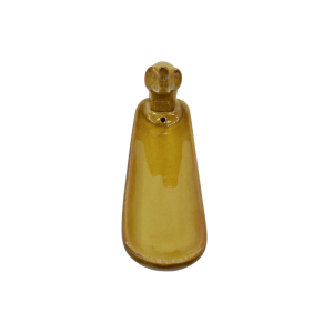 Incensario de cerámica en forma de barra con elefante | Color mostaza