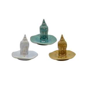 INCENSARIOS DE CERÁMICA EN FORMA DE BUDA