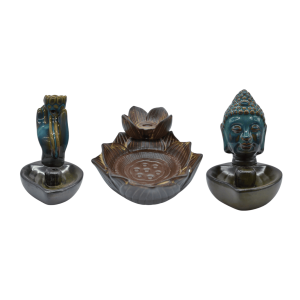 INCENSARIOS DE CERAMICA EN DIFERENTES FORMAS