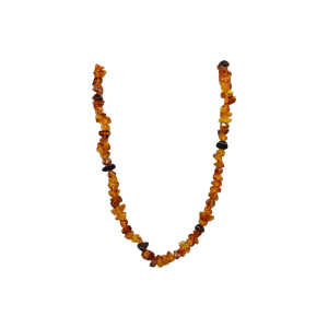 Collar de ámbar tipo chips con broche de seguridad | 42.5 cm