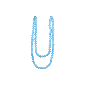 Tira de piedra topacio en forma de esfera facetada de 3mm