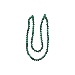 Tira de piedra turquesa africana en forma de esfera facetada de 3mm