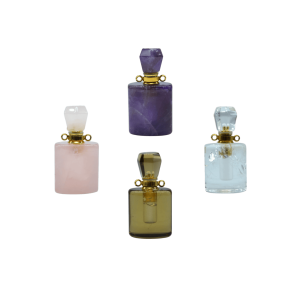 PERFUMEROS DE PIEDRA NATURAL EN FORMA CUADRADA
