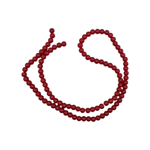 Tira de bola de cristal en color rojo | 8mm