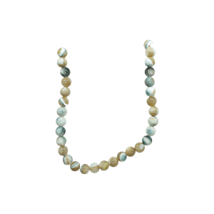 Tira de madre perla en forma de esfera | 8mm