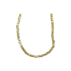 Tira de madre perla en forma de dona | 4mm x 6mm