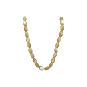 Tira de madre perla en forma oval | 8mm x 11mm