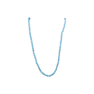 Tira de madre perla en forma oval | 3mm x 5mm | Azul