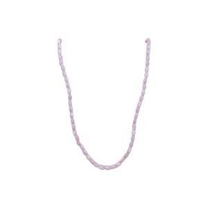 Tira de madre perla en forma oval | 3mm x 5mm | Rosa claro