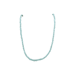 Tira de madre perla en forma oval | 3mm x 5mm | Azul claro