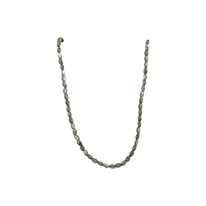 Tira de madre perla en forma oval | 3mm x 5mm | Negro